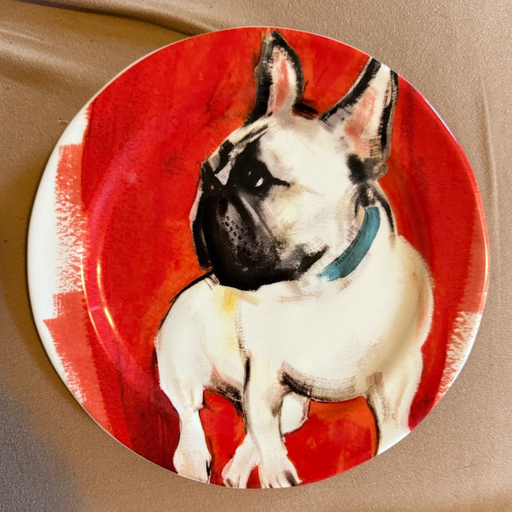 Sally Muir for Anthropologie Dog-A-Day Dessert Plate - Picture 3 of 4